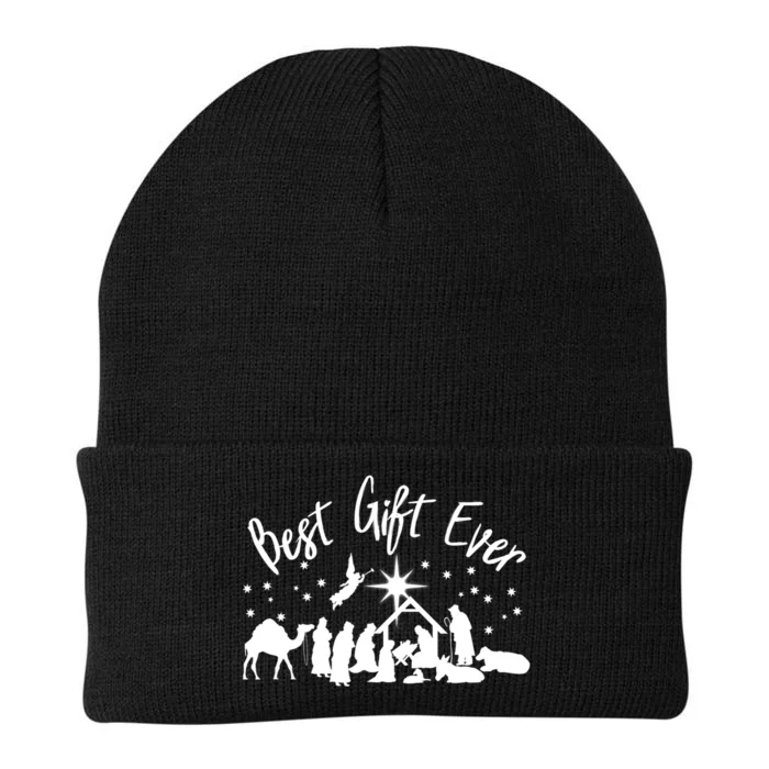 BEST GIFT EVER Christian Christmas Jesus Nativity Religious TShirt Knit Cap Winter Beanie