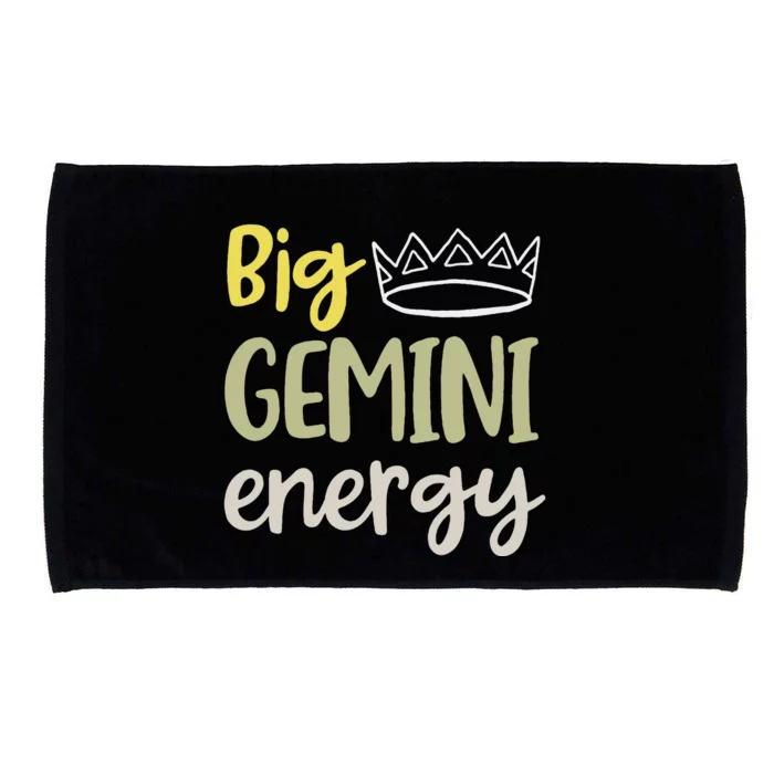 Big Gemini Energy June Birthday Microfiber Hand Towel