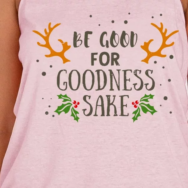 Be Good For Goodness Sake Women's Knotted Racerback Tank