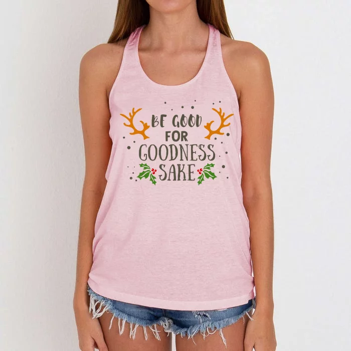 Be Good For Goodness Sake Women's Knotted Racerback Tank