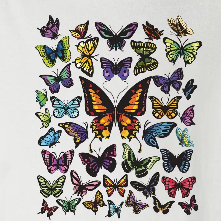 Butterfly Gift For Men Women Butterfly Lover Collection Toddler Long Sleeve Shirt