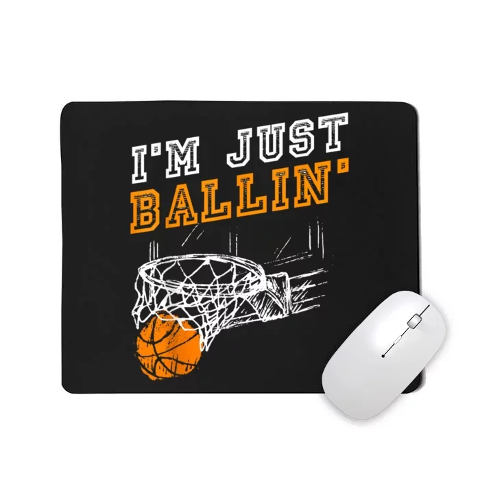 Basketball Gift For Coach Player Baller Mousepad