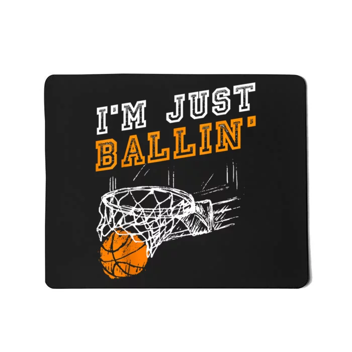 Basketball Gift For Coach Player Baller Mousepad