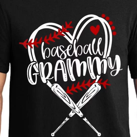 Baseball Grammy Funny Baseball Family Matching Pajama Set