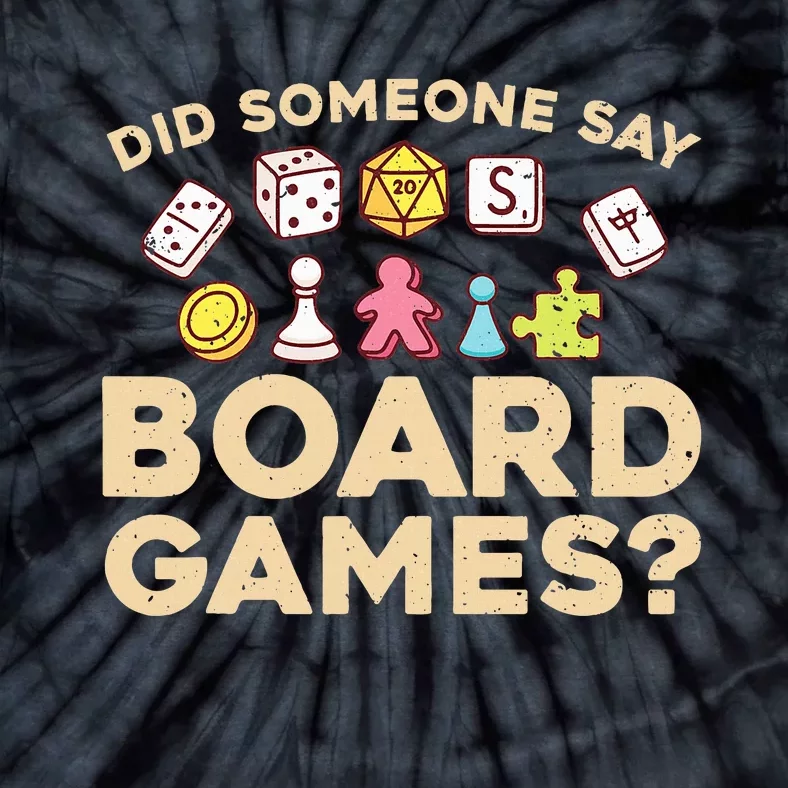 Board Games for Game Enthusiasts Tie-Dye T-Shirt