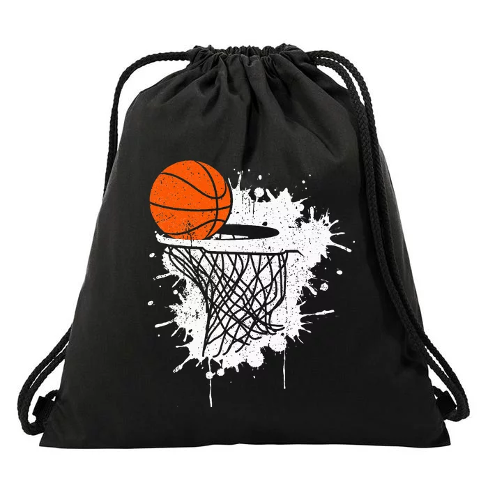 Basketball Gift For Coach Player Drawstring Bag