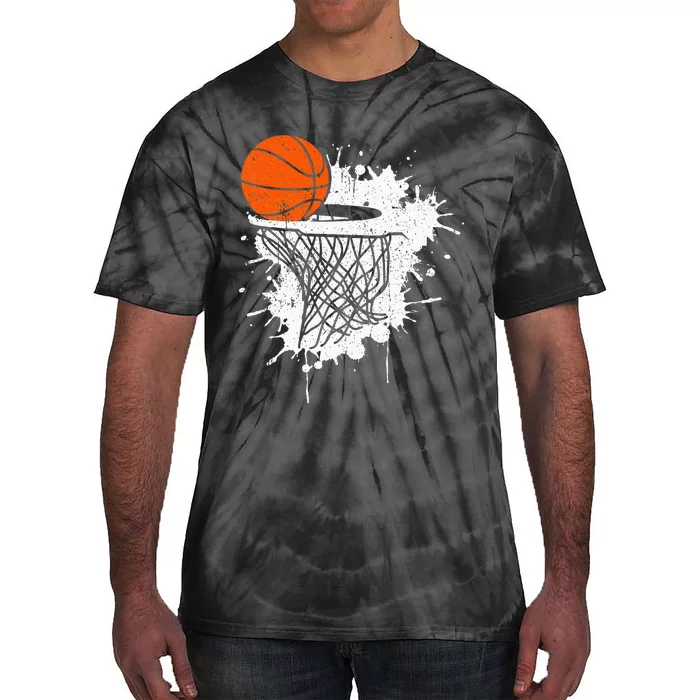 Basketball Gift For Coach Player Tie-Dye T-Shirt