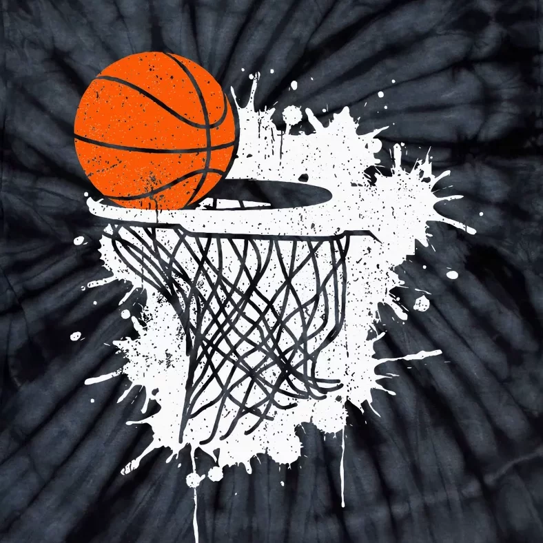 Basketball Gift For Coach Player Tie-Dye T-Shirt