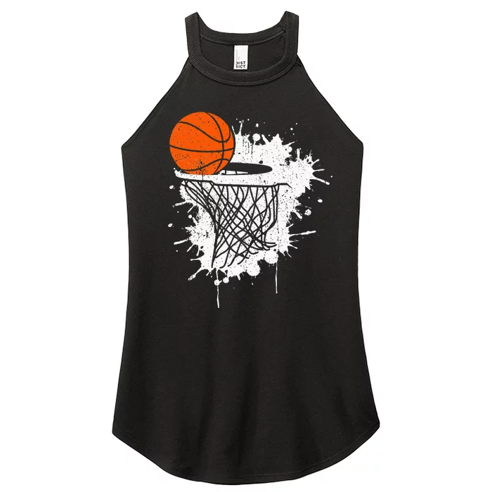 Basketball Gift For Coach Player Women’s Perfect Tri Rocker Tank