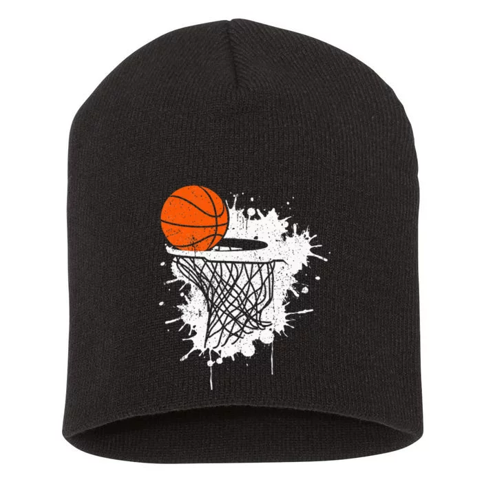 Basketball Gift For Coach Player Short Acrylic Beanie