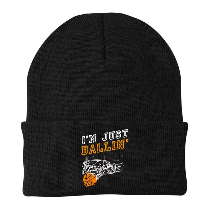 Basketball Gift For Coach Player Men Baller Knit Cap Winter Beanie