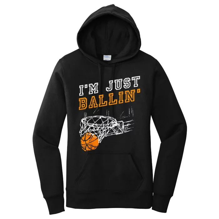 Basketball Gift For Coach Player Men Baller Women's Pullover Hoodie