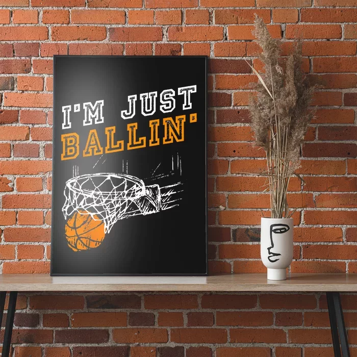 Basketball Gift For Coach Player Men Baller Poster