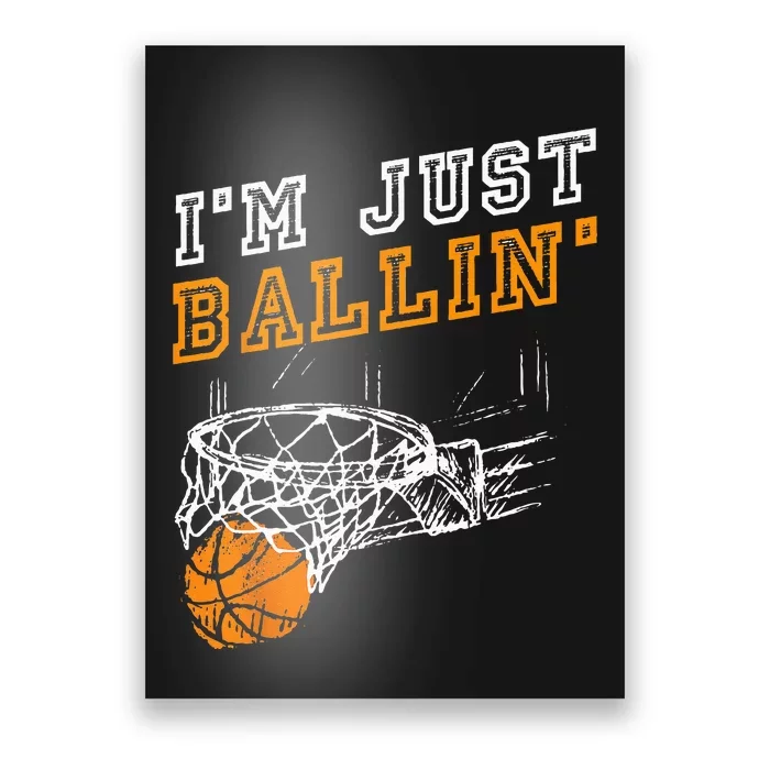 Basketball Gift For Coach Player Men Baller Poster