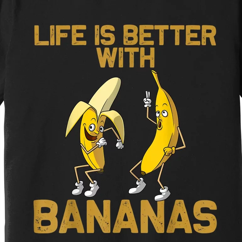 Banana Gift For Men Women Boy Girl Kids Banana Fruit Lover Premium T-Shirt