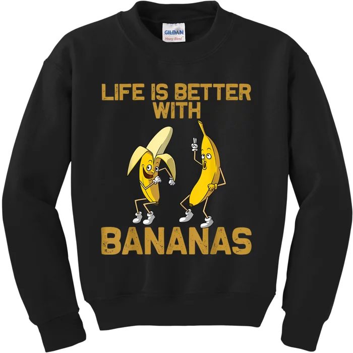 Banana Gift For Men Women Boy Girl Kids Banana Fruit Lover Kids Sweatshirt