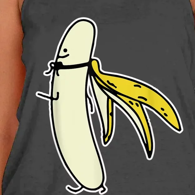 Banana Gift For Men Women Boy Girl Kids Banana Fruit Lover Women's Knotted Racerback Tank