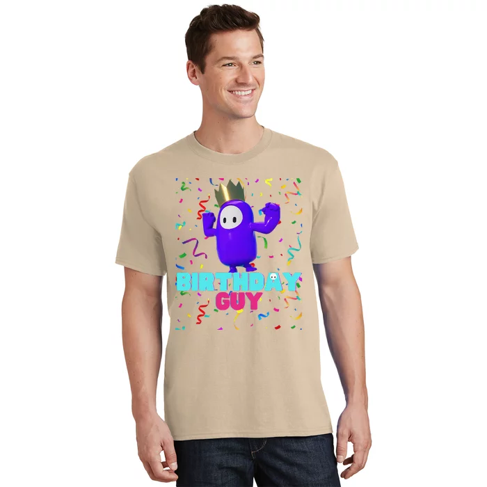 Birthday Guy Fun Popular Video Game Theme Birthday T-Shirt