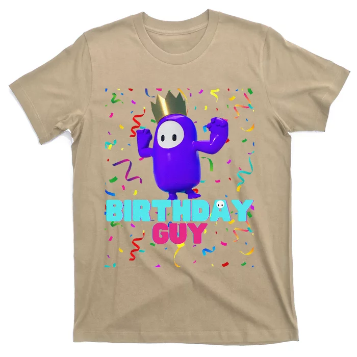 Birthday Guy Fun Popular Video Game Theme Birthday T-Shirt