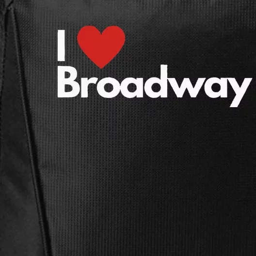 Best Gift For Broadway Lovers City Backpack