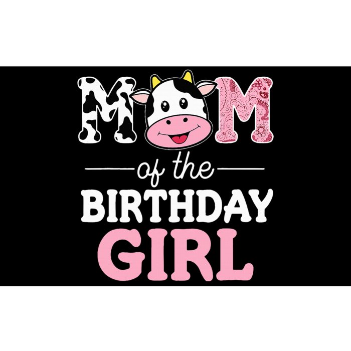 Birthday Girl Farm Cow Mommy Mama 1st Party Bumper Sticker