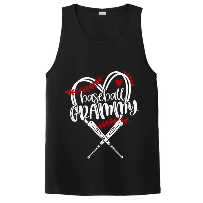 Baseball Grammy Funny Baseball Family Matching Performance Tank