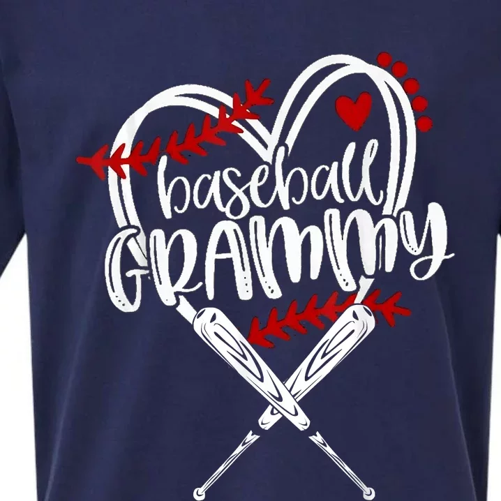 Baseball Grammy Funny Baseball Family Matching Sueded Cloud Jersey T-Shirt