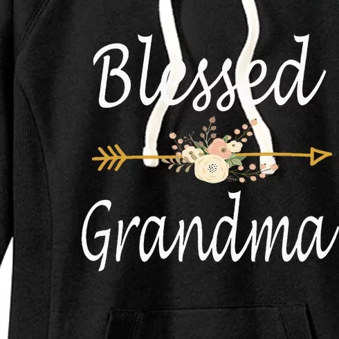 Blessed Grandma For Women Cute Mothers Day Gifts Women's Fleece Hoodie