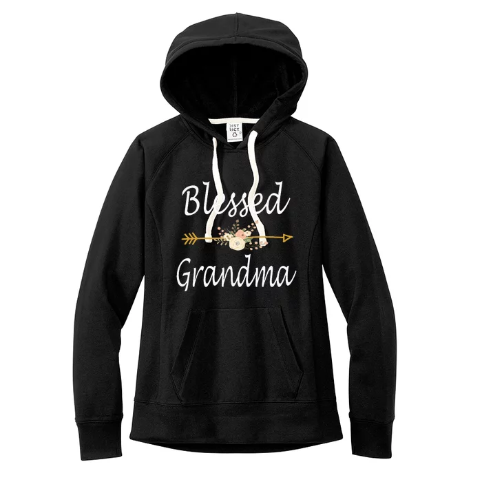 Blessed Grandma For Women Cute Mothers Day Gifts Women's Fleece Hoodie