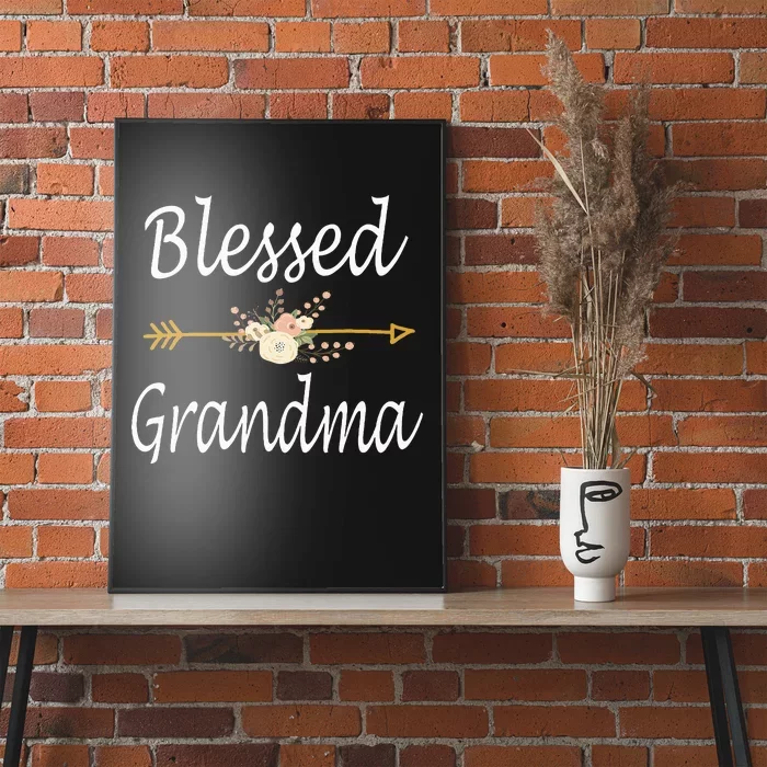 Blessed Grandma For Women Cute Mothers Day Gifts Poster