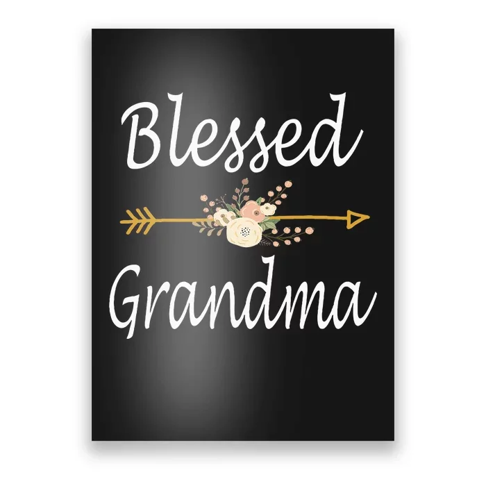 Blessed Grandma For Women Cute Mothers Day Gifts Poster