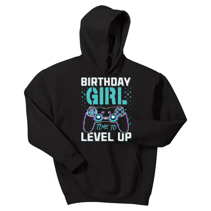 Birthday Gift For Time to Level Up Cool Video Game Bday Kids Hoodie