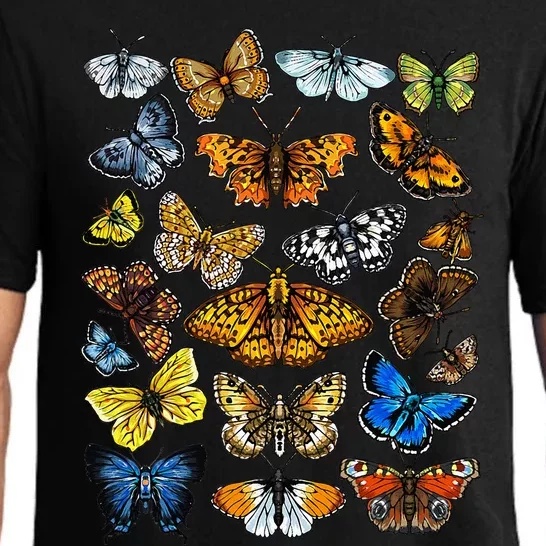 Butterfly Gift For Men Women Kids Butterfly Lover Collection Pajama Set