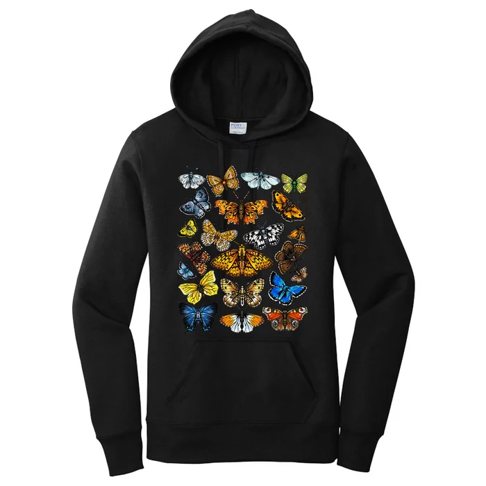 Butterfly Gift For Men Women Kids Butterfly Lover Collection Women's Pullover Hoodie