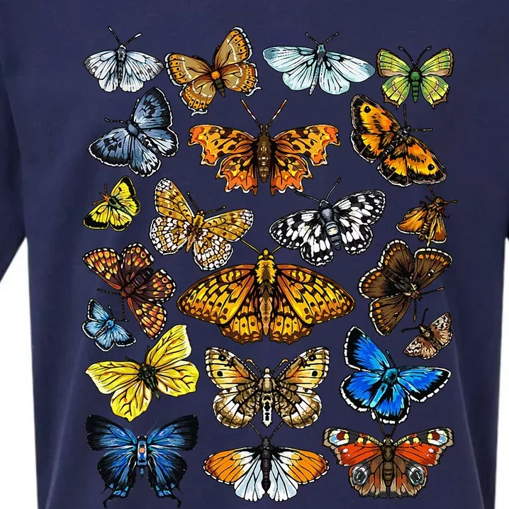 Butterfly Gift For Men Women Kids Butterfly Lover Collection Sueded Cloud Jersey T-Shirt