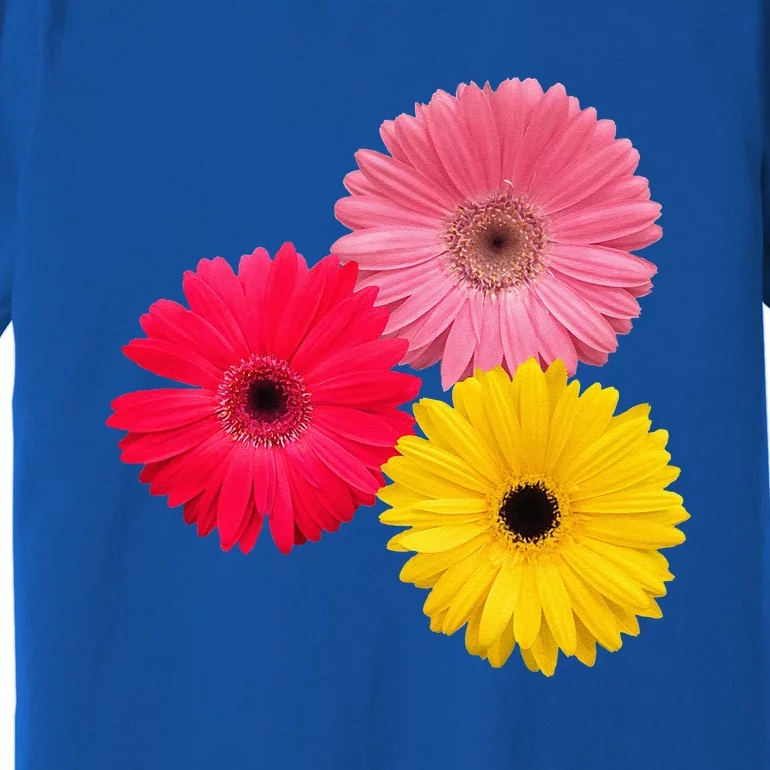 blooming gerbera flower daisies gerberas daisy flowery Premium T-Shirt