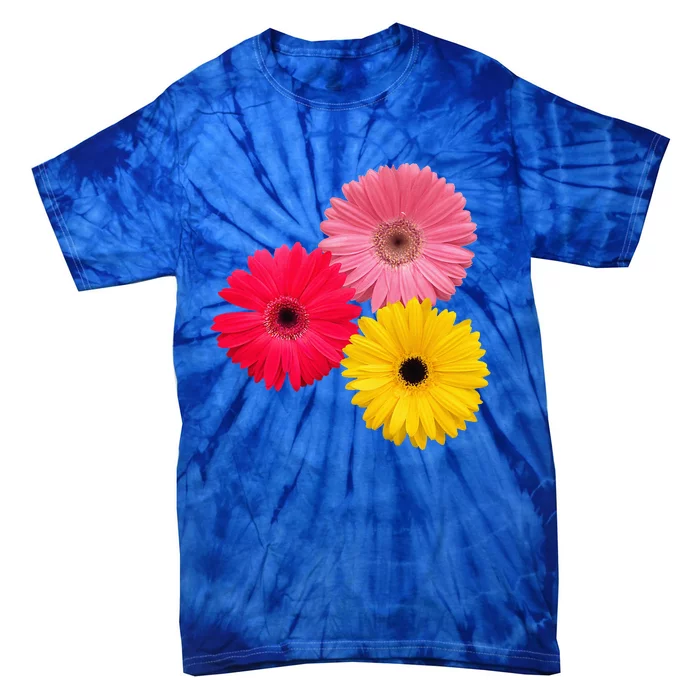 blooming gerbera flower daisies gerberas daisy flowery Tie-Dye T-Shirt