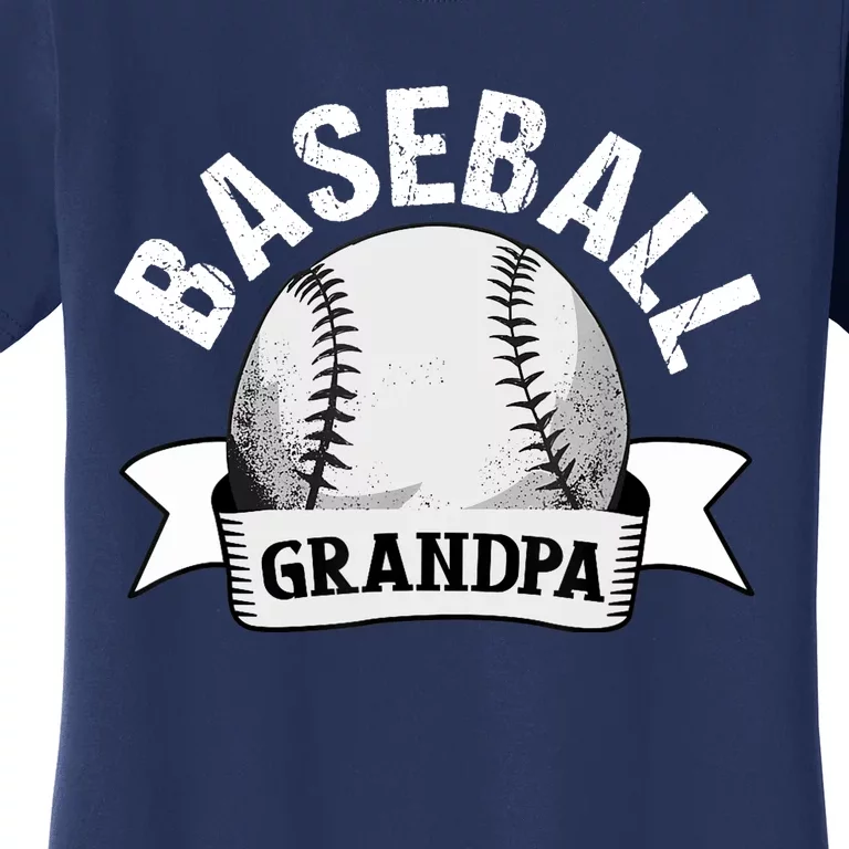 Baseball Grandpa - Funny Baseball Grandfather Women's T-Shirt