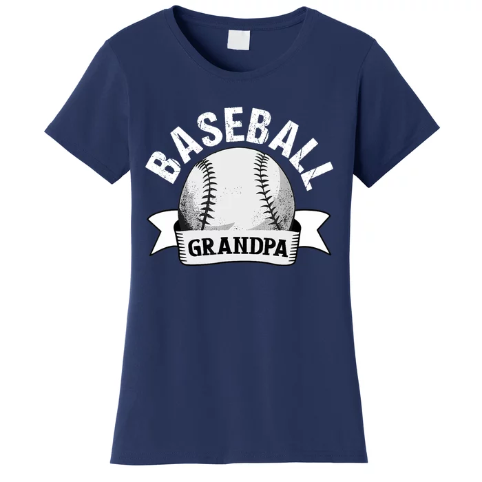 Baseball Grandpa - Funny Baseball Grandfather Women's T-Shirt