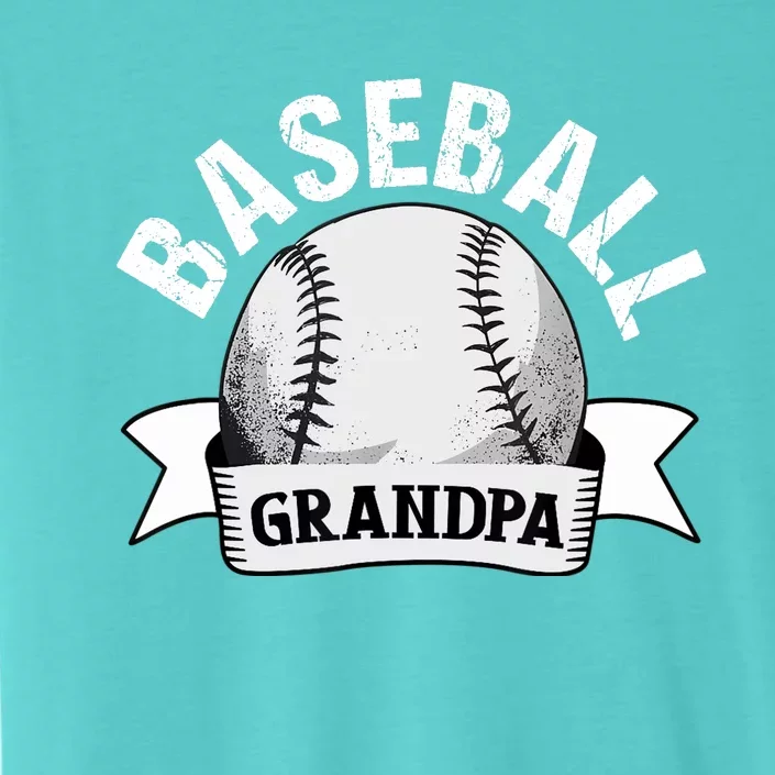 Baseball Grandpa - Funny Baseball Grandfather ChromaSoft Performance T-Shirt