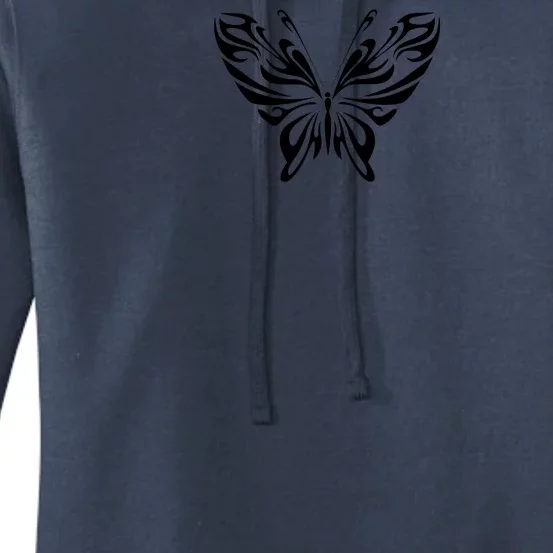 Butterfly Goth Fairy Grunge Graphic Symbol Women's Pullover Hoodie