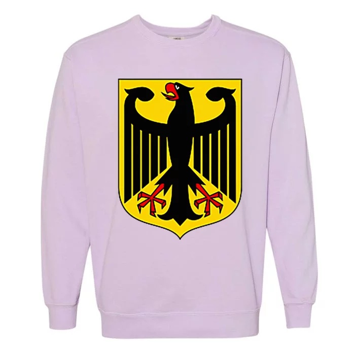 Badge Germany Flag Cool German Garment-Dyed Sweatshirt