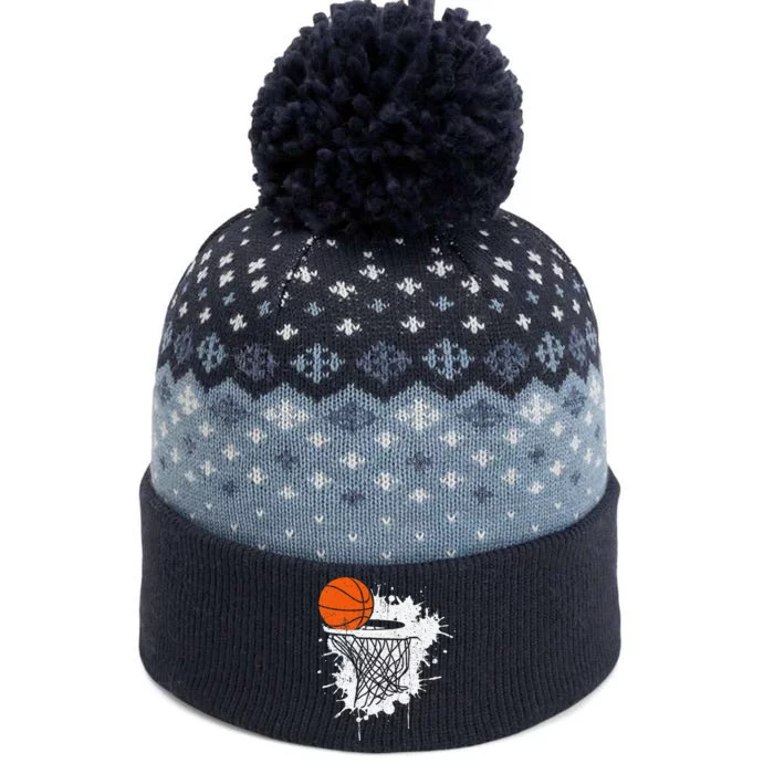 Basketball Gift For Coach Player Baller The Baniff Cuffed Pom Beanie