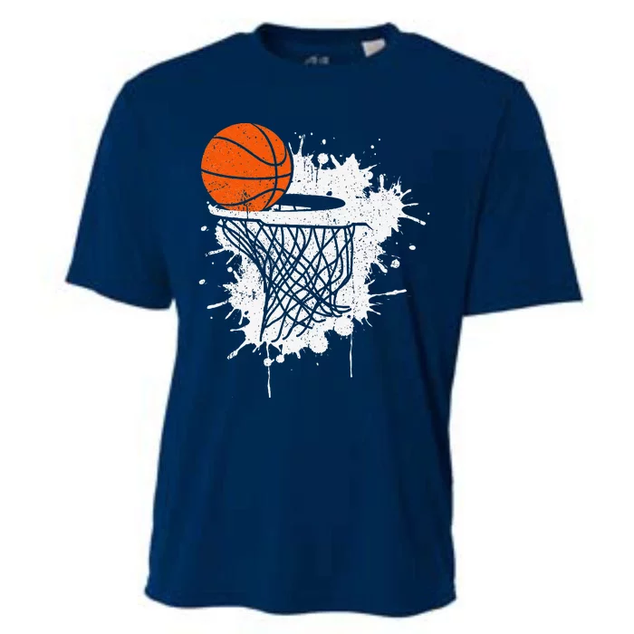 Basketball Gift For Coach Player Baller Cooling Performance Crew T-Shirt