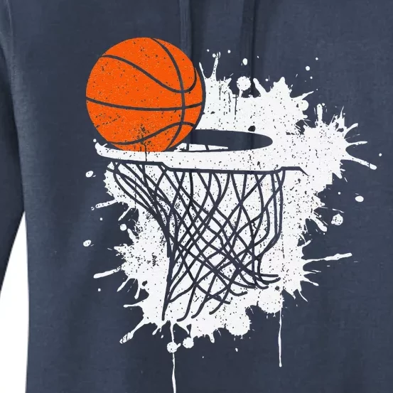 Basketball Gift For Coach Player Baller Women's Pullover Hoodie