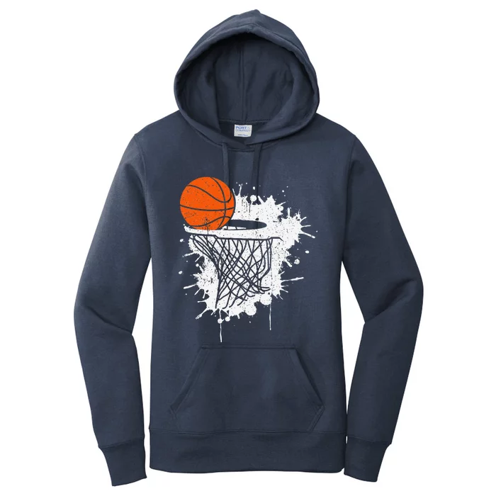 Basketball Gift For Coach Player Baller Women's Pullover Hoodie