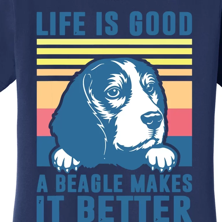 Beagle Gifts For Men Women Beagle Dog Mom Dad Beagle Women's T-Shirt