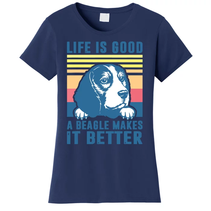 Beagle Gifts For Men Women Beagle Dog Mom Dad Beagle Women's T-Shirt