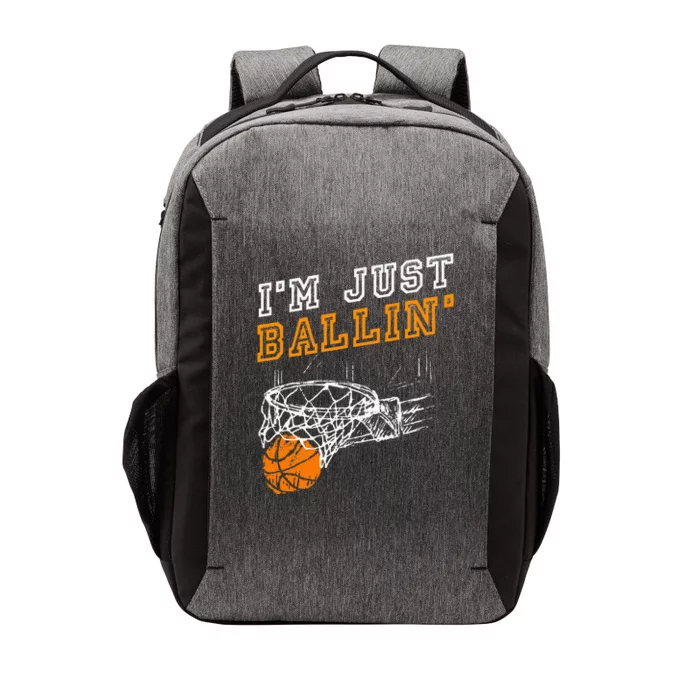 Basketball Gift For Coach Player Vector Backpack