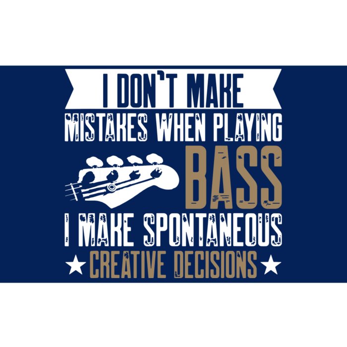 Bass Guitars Funny Vintage Guitarist Guitar Player Gift Bumper Sticker